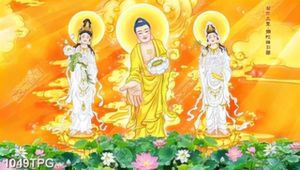Tranh Phật Quan Âm và Phật Tổ
