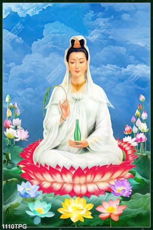 Tranh Phật Quan Âm chất lượng cao