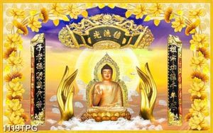 Tranh thờ Phật Thích Ca độc đáo