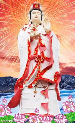 Tranh tượng Phật Quan Âm