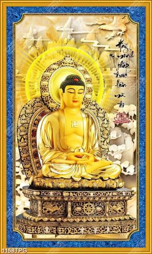Tranh Tượng Phật Thích Ca chất lượng cao