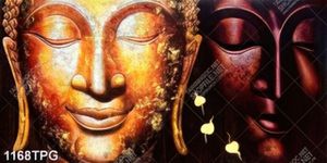 Tranh điêu khắc mặt Phật