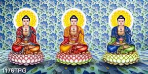 Tranh Phật in kính chất lượng cao