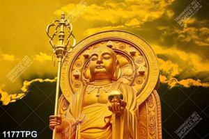 Tranh tượng Địa Tạng Vương chất lượng cao