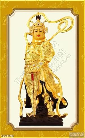 Tranh phật giáo tượng vàng