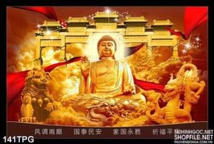 Tranh Phật treo tường