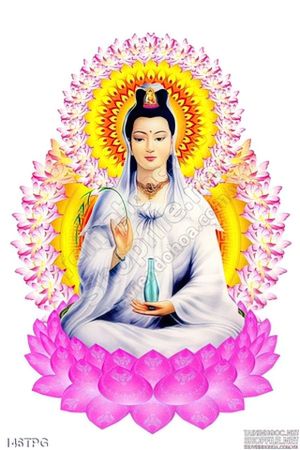 Tranh Quan Âm Bồ Tát