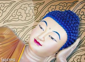 Tranh tượng Phật niết bàn đẹp