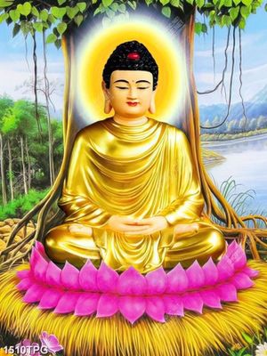 Tranh Phật Thích Ca đẹp