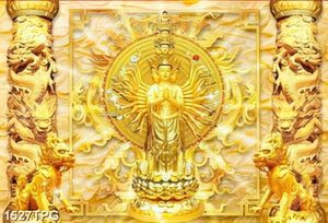 Tranh thờ tượng Phật nghìn tay đẹp
