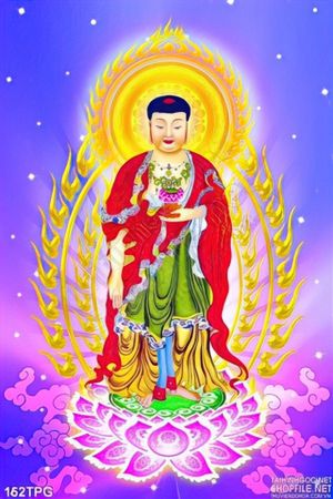 Tranh phật giáo in lịch độc đáo