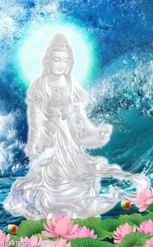 Tranh Tượng Quan Âm đẹp