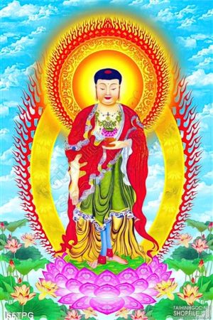 Tranh phật giáo in lịch đẹp