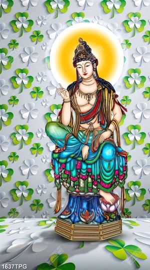 Tranh in kính Phật Bà Quan Âm
