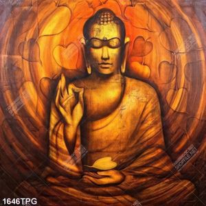 Tranh thờ trúc chỉ Phật Thích Ca