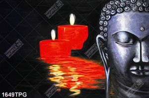 Tranh điêu khắc mặt Đức Phật nghệ thuật đẹp
