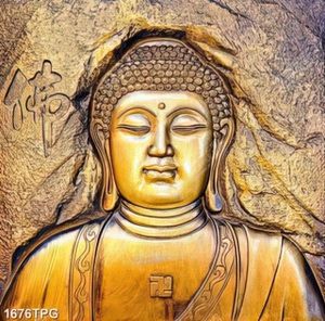 Tranh sơn dầu điêu Phật Tổ đẹp