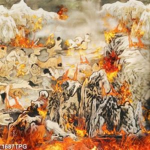 Tranh 18 tầng địa ngục