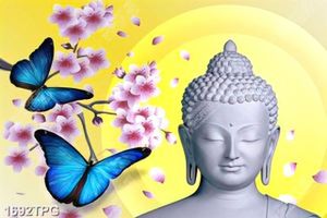 Tranh tượng Phật mùa xuân