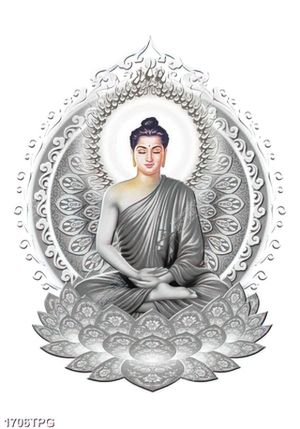 Tranh Phật Thích Ca đẹp
