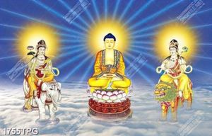 Tranh Đức Phổ Hiền Bồ Tát chất lượng cao