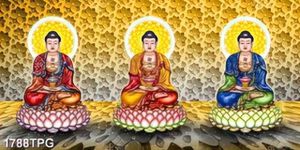 Tranh Tâm Thế Phật chất lượng cao