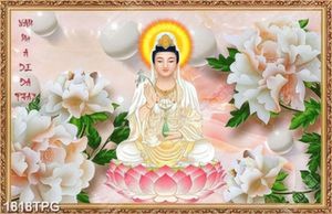 Tranh tượng Quan Âm giả ngọc siêu nét