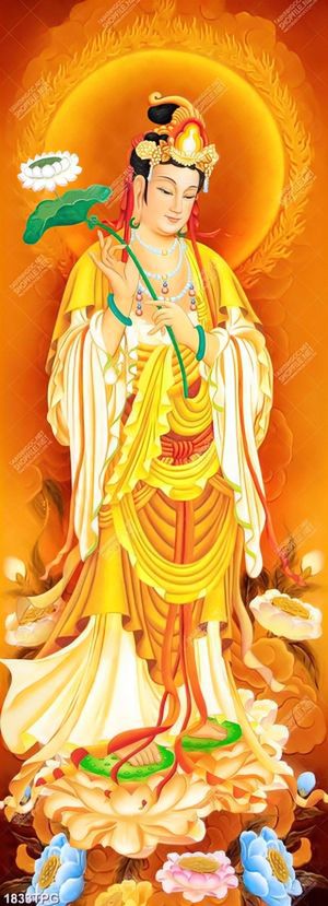 Tranh Bồ Tát đẹp