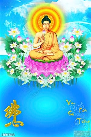 Tranh phật Tam Tạng