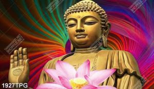 Tranh Phật A Di Đà nghệ thuật