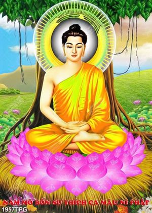 Tranh Phật Thích Ca nghệ thuật