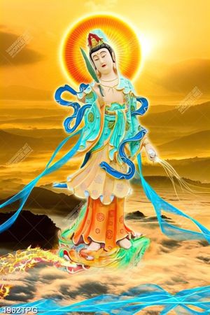 Tranh Quan Thế Âm Bồ Tát đẹp nhất hiện nay