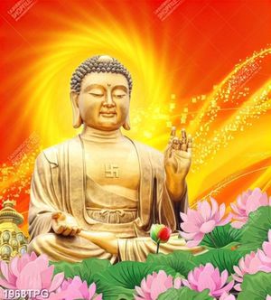Tranh Phật mạ vàng đẹp