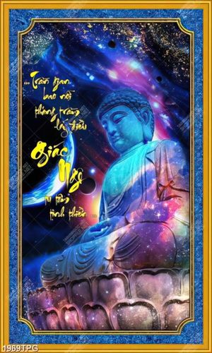 Tranh Phật A Di Đà chất lượng cao