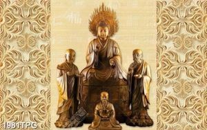 Tranh tượng Phật và sư thầy chất lượng cao