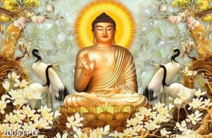 Tranh Phật giả ngọc chất lượng cao