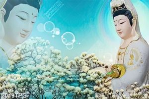 Tranh Phật Quan Âm trang trí phòng thờ đẹp
