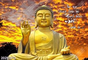 Tranh tượng Phật Như Lai chất lượng cao