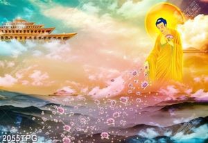 Tranh Phật Tây Phương đẹp chất lượng cao
