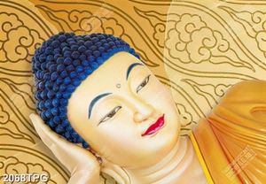 Tranh Phật niết bàn