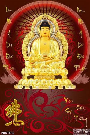 Tranh phật giáo in lịch độc đáo