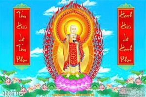 Tranh phật Tam Tạng treo tường