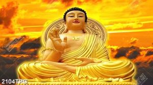 Tranh Phật Như Lai trên núi