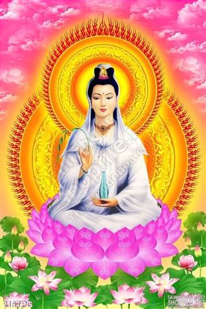 Tranh phật Quan Âm