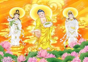 Tranh Tâm Thánh đẹp file psd