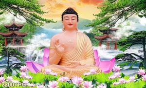Tranh Phật Như Lai đẹp