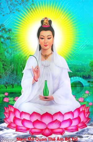 Tranh Quan Âm treo tường đẹp