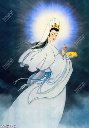 Tranh Phật Bà Quan Thế Âm