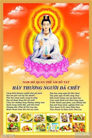 Tranh Phật Quan Âm treo tường