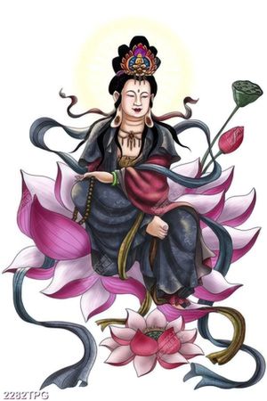 Tranh Phật Bà Quan Thế Âm đẹp
